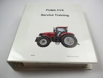 Case IH Puma 165 180 195 210 225 CVX Service Training Werkstatthandbuch 2009