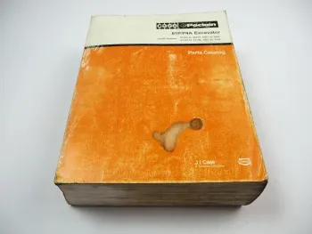 Case Poclain 81P 81P4A Radbagger Excavator Ersatzteilkatalog Parts List 1990