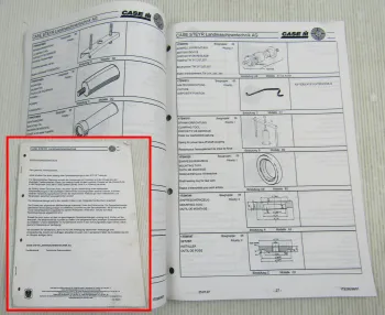 Case Steyr Katalog Spezialwerkzeuge Spezialwerkzeugkatalog von 7/1997