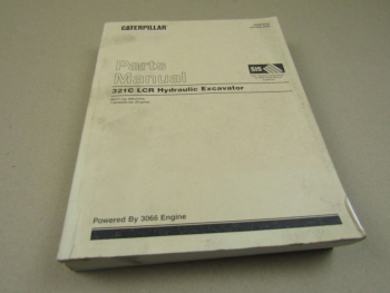 Caterpillar 321C LCR Hydraulic Excavator Parts Manual Ersatzteilliste 2003