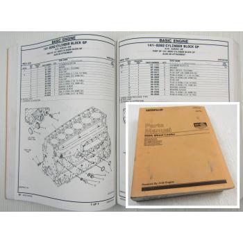 Caterpillar 950G Wheel Loader Parts Catalog Spare Parts List Vol. I 12/2000