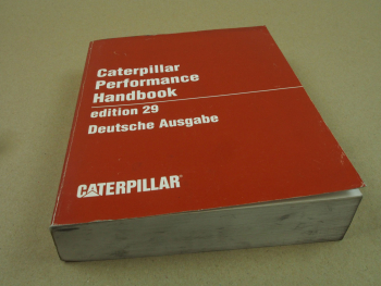 Caterpillar Performance Handbook Leistungshandbuch 1998