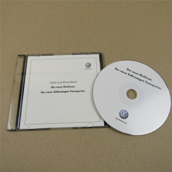 CD VW Transporter T5 und Multivan Filme und Broschüren 2003