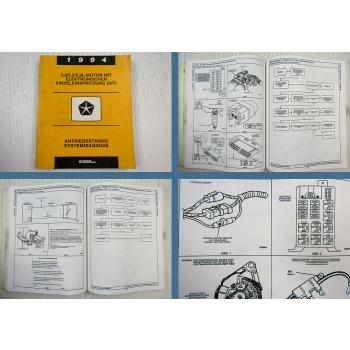 Chrysler 1994 3,9L 5,2L 5,9L Motor mit SFI Antriebsstrang Diagnosehandbuch