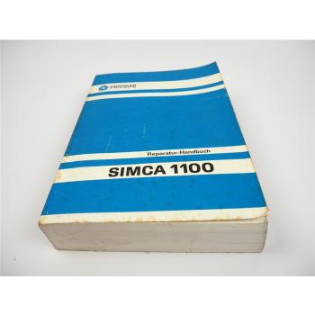 Chrysler Simca 1100 Reparaturhandbuch Werkstatthandbuch 1974