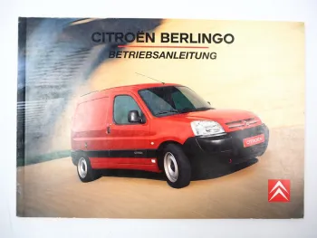 Citroen Berlingo 1 M59 Betriebsanleitung 10/2005 Bedienungsanleitung Bordbuch