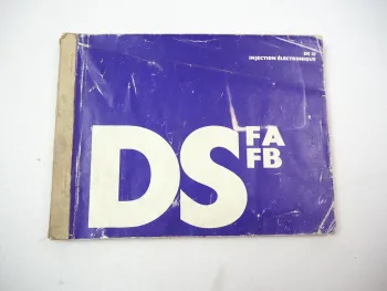 Citroen DS21 FA FB Betriebsanleitung Bedienungsanleitung 1970