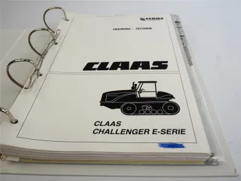 Claas Challenger 65E 75E 85E 95E Training Technik Werkstatthandbuch 1998