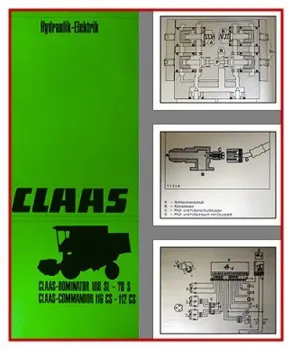 Claas Commandor Dominator Mähdrescher Werkstatthandbuch 1986 Reparaturanleitung