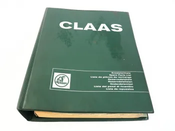 Claas Cosmos Mähdrescher Ersatzteilliste Ersatzteilkatalog 1970