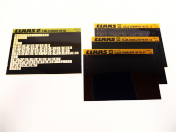 Claas Dominator 100 105 Werkstatthandbuch Ersatzteilliste 1974/85 Microfich