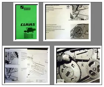 Claas Dominator 202 bis 218 Mega Werkstatthandbuch