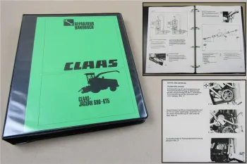 Claas Jaguar 675 bis 690 Maishäcksler Werkstatthandbuch