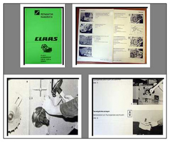 Claas Lexion Schneidwerk Werkstatthandbuch 2000