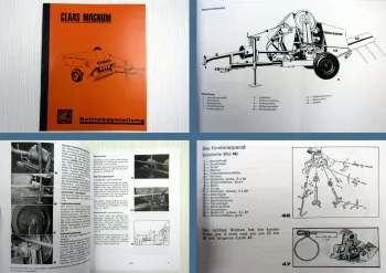 Claas Magnum Hochdruckpresse Betriebsanleitung