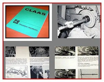 Claas Mercator Protector Senator Werkstatthandbuch