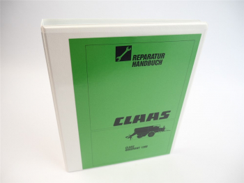 Claas Quadrant 1200 Reparaturanleitung Werkstatthandbuch Reparaturhandbuch 1993