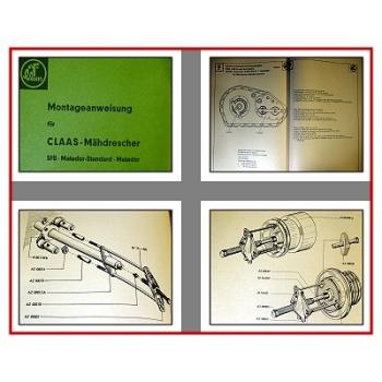 Claas SFB Matador Standard Mähdrescher Reparaturhandbuch Werkstatthandbuch