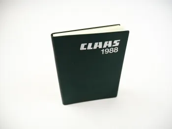 Claas Taschenkalender 1988