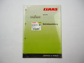 Claas Volto 700 Kreiselwender Betriebsanleitung Bedienung 2013