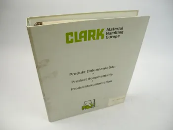 Clark C500 Y 685 PD Gabelstapler Betriebsanweisung Ersatzteilliste