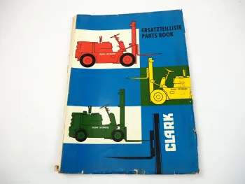 Clark EM 15 20 Gabelstapler Ersatzteilliste Parts Book Catalogue Pieces