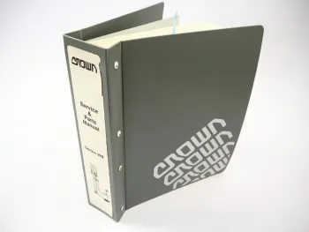 Crown 20 30 40 WB TL Lift Truck Service Repair & Parts Manual Wartung Teilekatalog