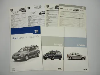 Dacia Logan MCV 3x Prospekt Preisliste 2007/09