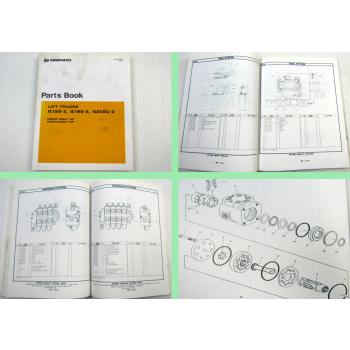 Daewoo G15S-2 G18S-2 G20SC-2 Lift Trucks Parts List Parts Book 04/2000