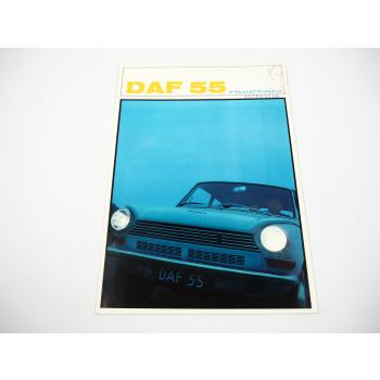 DAF 55 PKW Prospekt 1967
