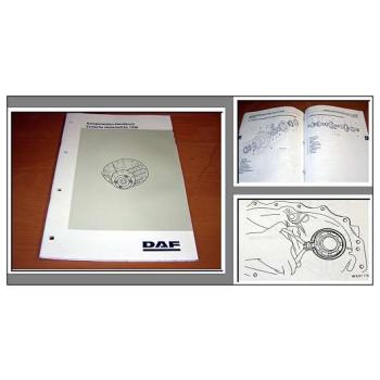 DAF F65 F75 F85 F95 Hinterachse 1339 Werkstatthandbuch
