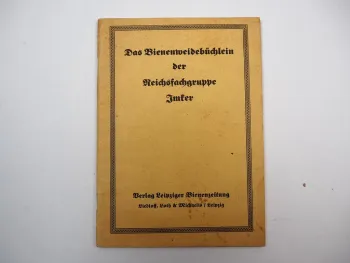 Das Bienenweidebüchlein Imker Verlag Leipziger Bienenzeitung 1937