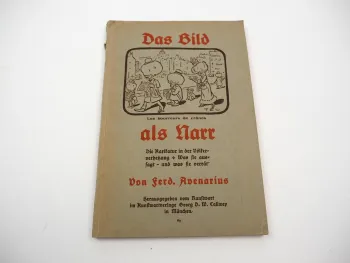 Das Bild als Narr Die Karikatur in der Völkerverhetzung 1918 Ferd. Avenarius