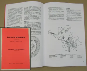 David Brown 770, 880, 990 Werkstatthandbuch Kupplung