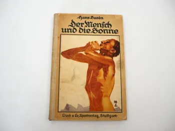 Der Mensch und die Sonne von Hans Suren 1920er Jahre Freikörperkultur FKK