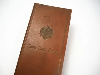Der Nord Ostsee Kanal 1895 Elektrische Beleuchtung Helios Licht AG Köln