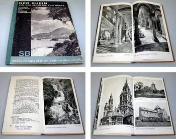 Der Rhein von den Alpen bis zum Meere Schaubücher 1931 Füssli Verlag