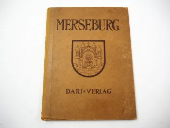 Deutschlands Städtebau Merseburg 1929 DARI Verlag Zollinger