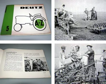 Deutz A-Z 5 Die Schlepper Vorführung als Verkaufshilfe
