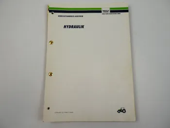 Deutz Agrotron 4.70 - 4.95 und 6.00 - 6.45 Werkstatthandbuch Hydraulik 7/95