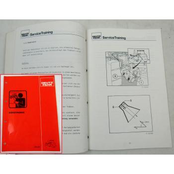 Deutz Agrotronic DX 6.10 6.30 6.50 7.10 Schulung Werkstatthandbuch 1987