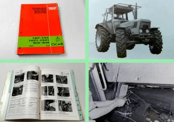 Deutz D2807 - D7807 DX 4.10 - DX 6.50 Traktor Trennen Kabine Werkstatthandbuch