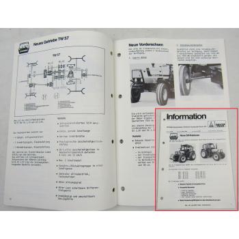 Deutz DX 3.10 3.30 3.50 2.70 3.90 Traktor Information NR. 30 1984