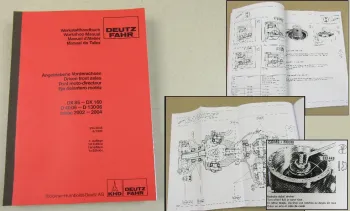 Deutz DX 85 - 160, Intrac, 06er Werkstatthandbuch angetriebene Vorderachsen
