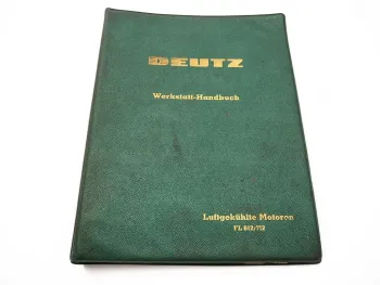 Deutz F1L 2 3 4 6L 612 712 812 Dieselmotor Reparaturhandbuch Werkstatthandbuch