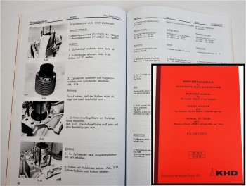 Deutz F1L 208 210 D Werkstatthandbuch Workshop Manual Manual de Taller