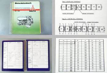 Deutz F1L 208D F2L F3L F4L F5L F6L 413 513 912 913 Motordaten Datenbuch