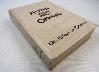 Die Bibel in Bildern von H. G. Bücker Alpha Atom Adam Omega 1982