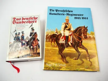 Die Preußischen Kavallerie Regimenter 1913/14 + Das deutsche Bundesheer Uniform