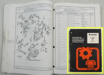 Dresser Furukawa Payloader 530A II + 530C Parts List Ersatzteilliste 06/1989